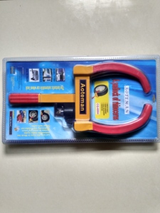 ตัวล็อคล้อรถยนต์แบบแตรกันขโมยสำหรับจอดรถในโรงงาน - Product Image 2