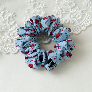 Élégant Bandeau Imprimé Floral Vintage en Tissu, Élastique Doux et Écologique, Accessoire Cheveux Style Japonais Coréen - Product Image 6