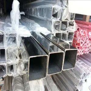 Produttore di tubi rettangolari per tubi quadrati in acciaio inossidabile lucidato laminato a freddo 304 316