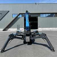 Grue araignée mobile pour travaux intérieurs et extérieurs, grue araignée de construction avec ventouse pour verre et flèche télescopique – Prix