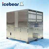 Machine à glaçons de 5000 kg par jour, 22x22x22 mm, générateur de glace commercial et industriel à vendre, directement de l'usine chinoise