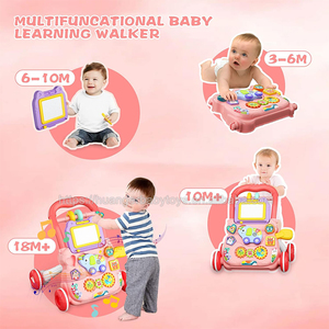 Huanger Juguete bébé <span class=keywords><strong>chariot</strong></span> marcheur éducation précoce <span class=keywords><strong>chariot</strong></span> jouet lumière électrique musique bébé apprentissage <span class=keywords><strong>chariot</strong></span> <span class=keywords><strong>marche</strong></span> poussette jouets - Product Image 6