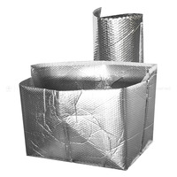 Sacs isothermes jetables pour le stockage des aliments Sacs thermiques rembourrés de bulles personnalisées pour les aliments froids et chauds Sac d'emballage d'expédition de fruits