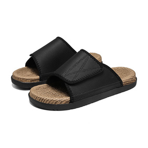 Claquettes d'été légères pour hommes, respirantes, avec amorti en EVA, à bout ouvert et semelle plateforme, pour la mode hivernale - Product Image 2