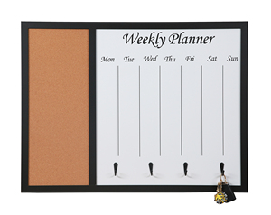 Lavagna Planner da Parete Colorata e Stampata, con Cornice in Resina PET e MDF, Magnetica e Riutilizzabile <span class=keywords><strong>per</strong></span> l'Agenda di Casa e <span class=keywords><strong>Ufficio</strong></span> - Product Image 5