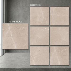 Calacatta Gold 800x800mm Matte Glazed Porcelain Marble Look <b>Tiles</b> For Premium Interior Flooring - Product Image 4