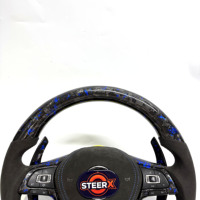 Volant en fibre de carbone / Volkswagen pour Golf 7 MK7 Passat Touareg Tiguan Polo GTD MK6 R-Line CC Jetta