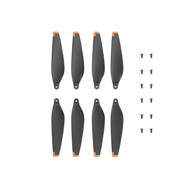 Original Size for DJI Mini 3 Plastic Propeller Prop 8PCS Quick Release Blade Wing Replacement Parts Kit with Fixing Screws