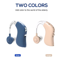 Amplificador de productos Bte de carga rápida de larga duración al por mayor de China Oticon personas discapacitadas Mini Bte para personas mayores
