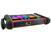Probador de Cámaras IP con Pantalla Táctil Retina de 7 Pulgadas y Soporte para 8MP, Probador de Cámaras IP 4K, Salida de Alimentación PoE, Punto de Acceso WiFi, Herramientas de Prueba de Cables