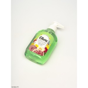Savon liquide pour les mains hydratant à pH équilibré Vintage Garden avec panthénol, glycérine et extraits naturels 300 ml Olivia Flora Care - Product Image 3