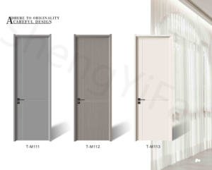 Puertas de baño de Piel Interior WPC de 2mm de espesor impermeables modernas con <span class=keywords><strong>marco</strong></span> - Product Image 4