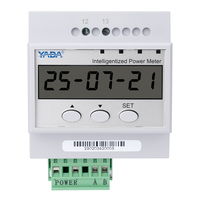 Medidor de Energía Bidireccional CC Clase 0.5 con RS485 Modbus para Carga de Vehículos Eléctricos, Energía Solar Fotovoltaica, BESS, Monitoreo de Carga y Descarga de Energía