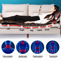 Luxuriöse 4D-Rollen Ganzkörper-Luftmassage Luxuriöse Shiatsu-Massagematte 2024