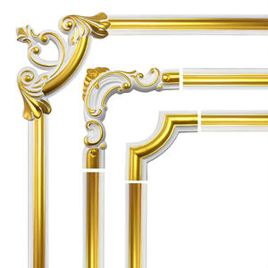 Fabbrica all'ingrosso impermeabile parete interna di stampaggio deocrative pannello pu stampaggio PU sedia ferroviario per la casa - Product Image 3