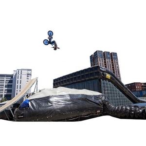 Plataforma de Aterrizaje Inflable Zero-Shock para Acrobacias Aéreas |   Cojín de Seguridad Doble para Caídas Libres, Entrenamiento de Ciclismo de Montaña y Esquí - Product Image 5