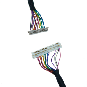 Parazit Önleyici JAE FI-S20S 20Pin Konnektör Kablosu 1.25mm Pitch LVDS Kablo Demeti, Tıbbi Dedektör Ekranı için - Product Image 6