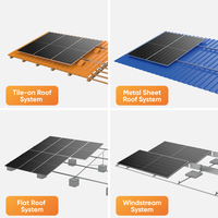 Système de stockage d'énergie solaire industriel et commercial 30KW 100KW 125KW, batterie LiFePO4, kit complet de système d'énergie solaire hybride BESS