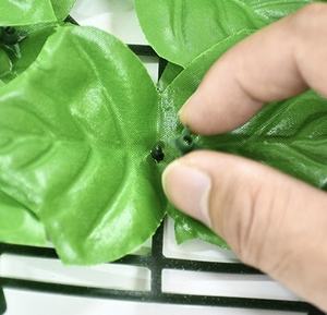 Écran de confidentialité renforcé <span class=keywords><strong>pour</strong></span> les articulations, 39x118 pouces, clôture décorative en lierre artificiel, empêche les feuilles de tomber, produit végétal artificiel amélioré - Product Image 4