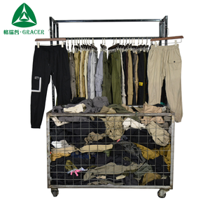 素晴らしいフリルカーゴロングパンツ卸売古着アメリカ古着グレース - Product Image 2