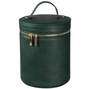 Custom Soft PU Leather <strong>Make</strong> <strong>up</strong> Brush <strong>Holder</strong> Round Cosmetic Makeup Brush Skincare Bottle Cylinder Tube Case Christmas Gift Box - Product Image 5
