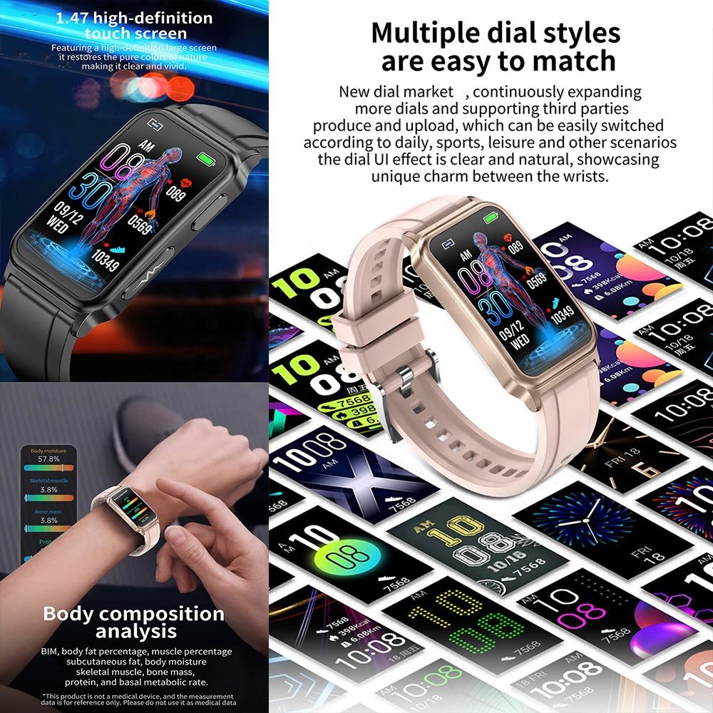 Smartwatch Blutdruck Messen Herzfrequenz Blutdruck Uhr