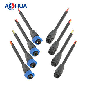 IP68กลางแจ้ง4วิธีสายเชื่อมต่อแบบปลดล็อคได้อย่างรวดเร็วปลั๊กตัวผู้ตัวเมียกระแส K20 20A หล่อด้วยลวด2.5/1.5/1.0/0.75mm2 - Product Image 6