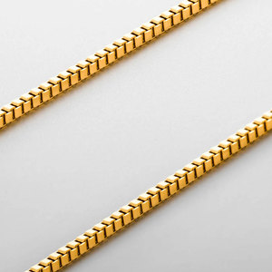 Chaîne de bijoux en acier inoxydable 316L personnalisée et unique, plaquée or 14k 18k PVD, chaîne pour homme, collier pour homme, chaîne en or pour homme - Product Image 3