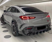 Utilisé pour Benz GLE350 GLE450 GLE63 W167 Coupé AMG Upgraded Edition True Carbon Fiber B-style Rear Diffuser Body Kit