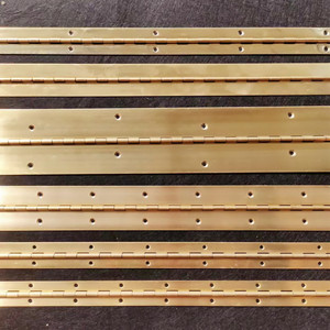 Tinh Khiết Brass Liên Tục Dài Bản Lề Cho Cửa Sổ Tủ Hộp Quà Tặng Nhà Phần Cứng Giấu Đàn Piano Bản Lề - Product Image 6