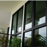 Puertas y Ventanas de Aleación de Aluminio de Ingeniería CBMmart, Personalizadas al por Mayor para Supermercados, Exteriores, Antirrobo, Resistentes a la Presión, Minimalistas