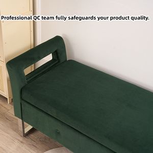 Ottoman capitonné moderne avec rangement pour salon, entrée et chambre à coucher, <span class=keywords><strong>banc</strong></span> à <span class=keywords><strong>coussin</strong></span> moelleux, vente en gros - Product Image 5