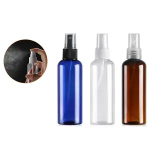 50Ml Miễn Phí Mẫu Mỹ Phẩm Phun Bơm PET Nhựa Nước Hoa Mist Spray Chai