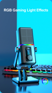 Micrófono de condensador de ordenador superventas, micrófono cardioide USB para juegos para Streaming Podcast <span class=keywords><strong>Studio</strong></span> - Product Image 5