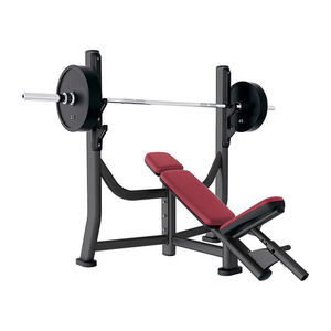 Banc incliné pour le développement de la partie supérieure du torse - Banc incliné réglable pour les mouvements de pression inclinés - Product Image 3