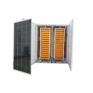 Fully Automatic Poultry Used Factory Manufactured 9856 Eggs Setter Solar Incubator Poultry Equipment