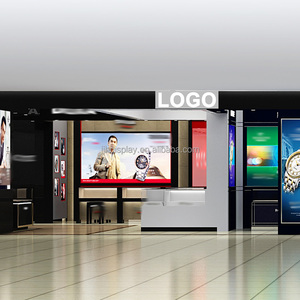 Cửa hàng nội thất nội thất Đồng hồ hiển thị đồng hồ hiển thị nội thất cửa hàng đồng hồ hiển thị kính hiển thị cửa hàng đồng hồ thiết kế nội thất - Product Image 5