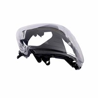 Phare Avant de Moto avec Lentille en Verre Clair Noircissant pour PIAGGIO ZIP100