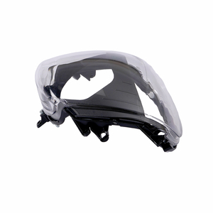 Phare Avant de Moto avec Lentille en Verre Clair Noircissant pour <span class=keywords><strong>PIAGGIO</strong></span> ZIP100 - Product Image 3