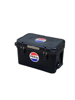 65L Zwarte Heavy Duty Rotomolded Thermische Zonnepaneel Geïsoleerde Koelbox UV-bestendig Buitensport Kamperen Picknick Houdt Blikjes Koel