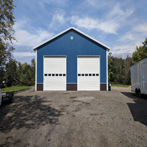 Structure <span class=keywords><strong>de</strong></span> <span class=keywords><strong>garage</strong></span> préfabriquée en acier galvanisé, abri <span class=keywords><strong>de</strong></span> stockage <span class=keywords><strong>de</strong></span> voitures extérieur antirouille à vendre, service tout-en-un - Product Image 4