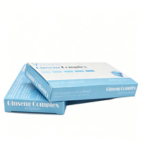 Boîte d'emballage personnalisée haut de gamme en carton gaufré avec logo, écologique et durable, pour compléments de santé, vente en gros