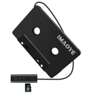 Vintage BT5.0 Cassette adaptador estéreo sonido <span class=keywords><strong>MP3</strong></span> Cassette adaptador inalámbrico Cassette receptor convertidor <span class=keywords><strong>de</strong></span> cinta - Product Image 1