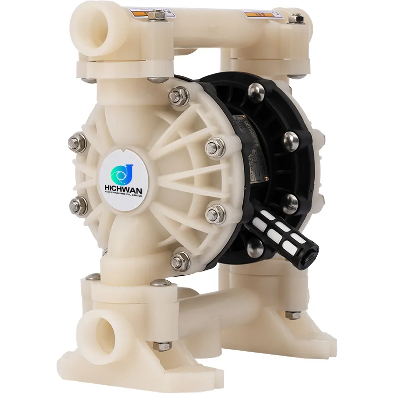 HICHWAN QBY3-20FTFF Air diaphragm pump oil water transport AODD pump