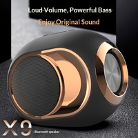 Altavoz Privado Modelo X6, Subwoofer Inalámbrico Portátil para Exteriores con Bajos Potentes, Venta al Por Mayor