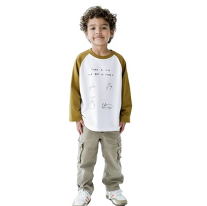 Nuevos estilos, camiseta para niño, venta al por mayor, algodón de alta calidad, estampado de verano, manga corta, ropa para niño grande, patrón personalizado - Product Image 4