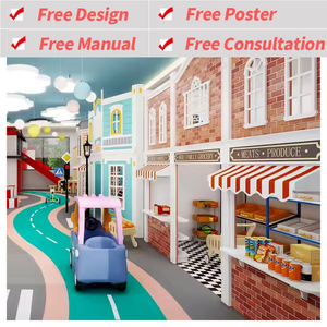 Equipo de Juegos Interior para Niños de Espuma de Alta Densidad, Ciudad de Juegos Infantil Suave con Opciones de Colores Vibrantes - Product Image 3