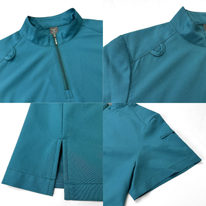 Neues Design Reißverschluss-Stehkragen Krankenschwester-Arzt-Krankenhaus-Uniform, Friseur-<span class=keywords><strong>Spa</strong></span>-Schönheitssalon-Arbeitskleidung-<span class=keywords><strong>Set</strong></span> - Product Image 2