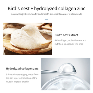 IMAGES masque Facial à <span class=keywords><strong>dessin</strong></span> de protéine de nid d'oiseau en cristal de collagène naturel pur pour les soins du visage - Product Image 4