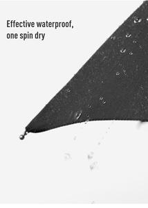 Parapluie de voyage moderne personnalisé anti-UV, pliant en trois sections, entièrement automatique, imperméable, coupe-vent, en alliage d'aluminium à 8 baleines – Offre Spéciale - Product Image 3